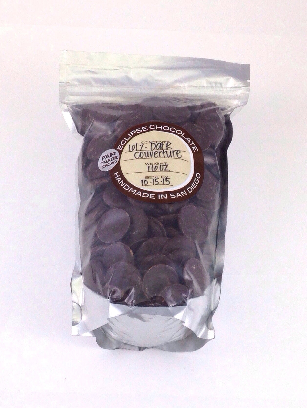 Dark Couverture Chocolate, 61% cacao LEVER DU SOLEIL, Guittard Chocolate-Eclipse Chocolate Dark Couverture Chocolate, 61% cacao LEVER DU SOLEIL, Guittard Chocolate-Eclipse Chocolate