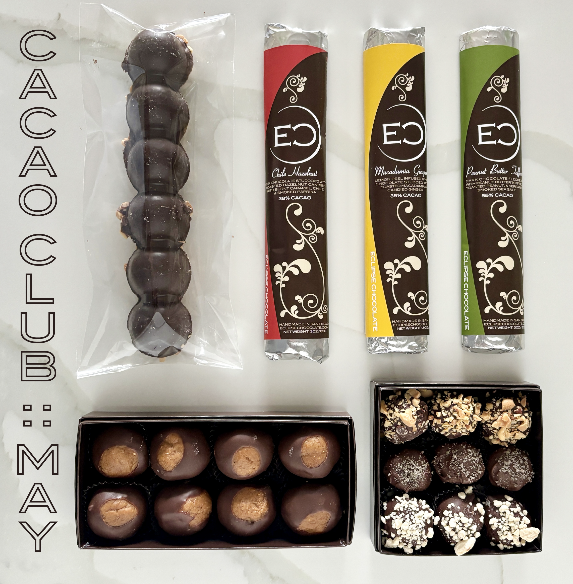 EC Cacao Club :: Lunar Subscription Box-Eclipse Chocolate EC Cacao Club :: Lunar Subscription Box-Eclipse Chocolate