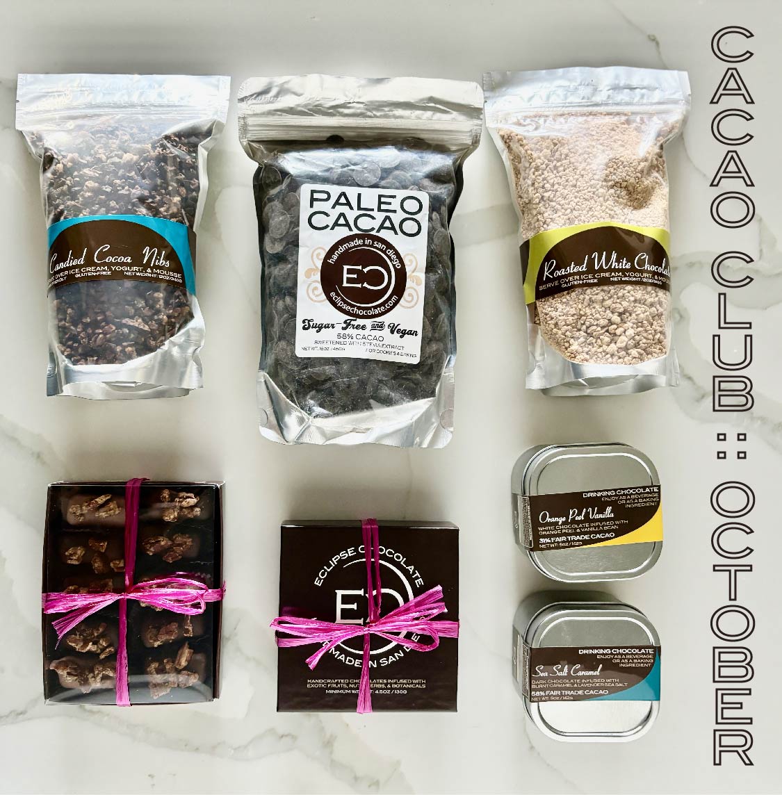 EC Cacao Club :: Lunar Subscription Box-Eclipse Chocolate EC Cacao Club :: Lunar Subscription Box-Eclipse Chocolate