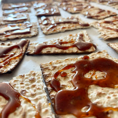 Salted Caramel Matzo Gift Tote Salted Caramel Matzo Gift Tote