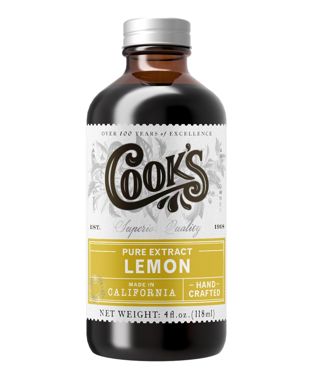 Cook's Pure Extracts (4oz)-Retail-Eclipse Chocolate Cook's Pure Extracts (4oz)-Retail-Eclipse Chocolate