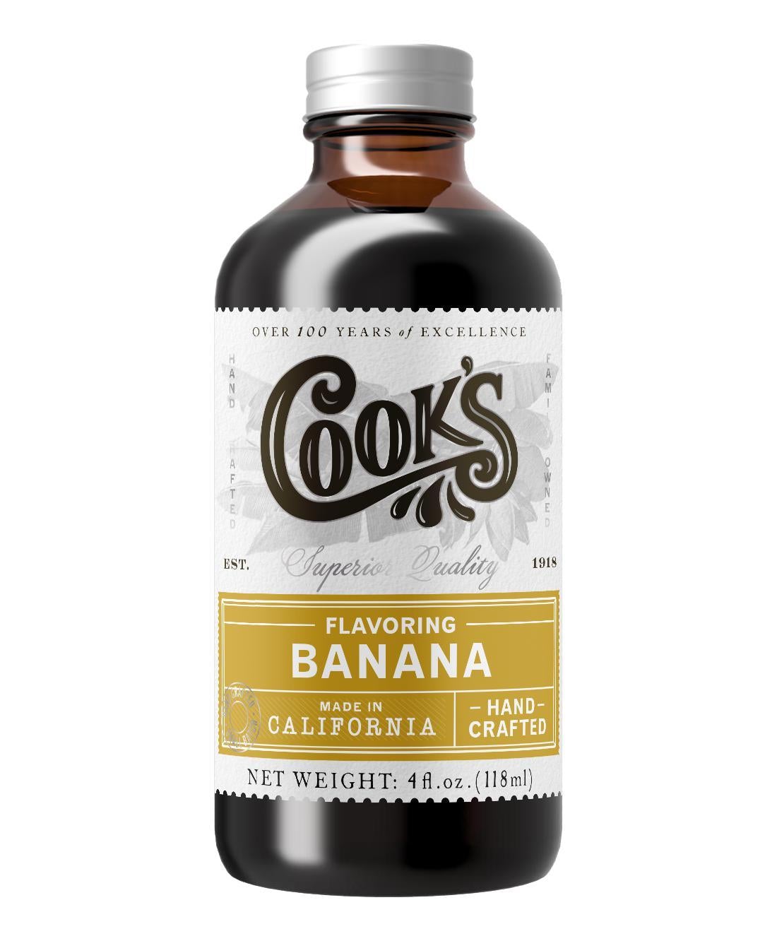 Cook's Pure Extracts (4oz)-Retail-Eclipse Chocolate Cook's Pure Extracts (4oz)-Retail-Eclipse Chocolate