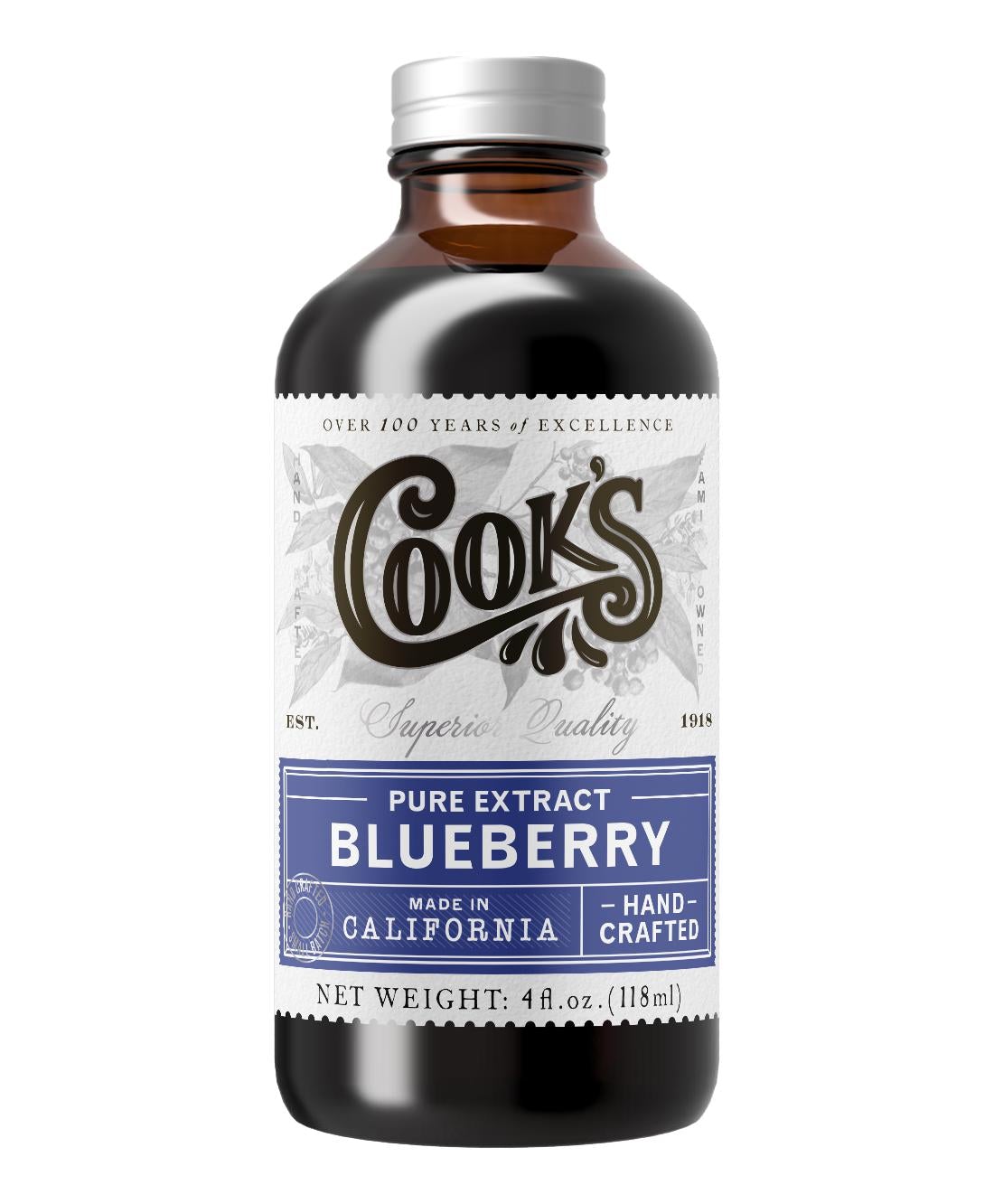 Cook's Pure Extracts (4oz)-Retail-Eclipse Chocolate Cook's Pure Extracts (4oz)-Retail-Eclipse Chocolate