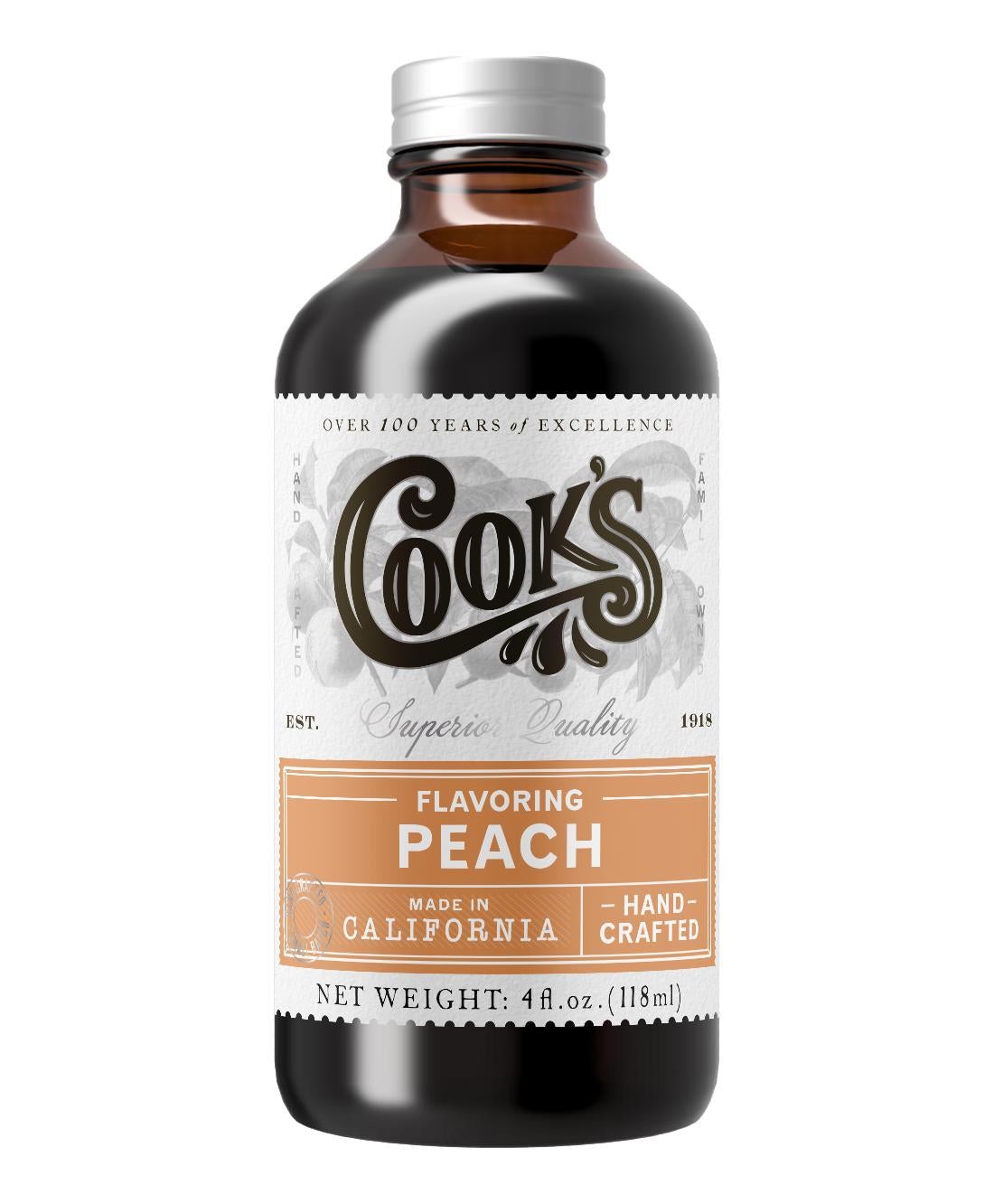 Cook's Pure Extracts (4oz)-Retail-Eclipse Chocolate Cook's Pure Extracts (4oz)-Retail-Eclipse Chocolate
