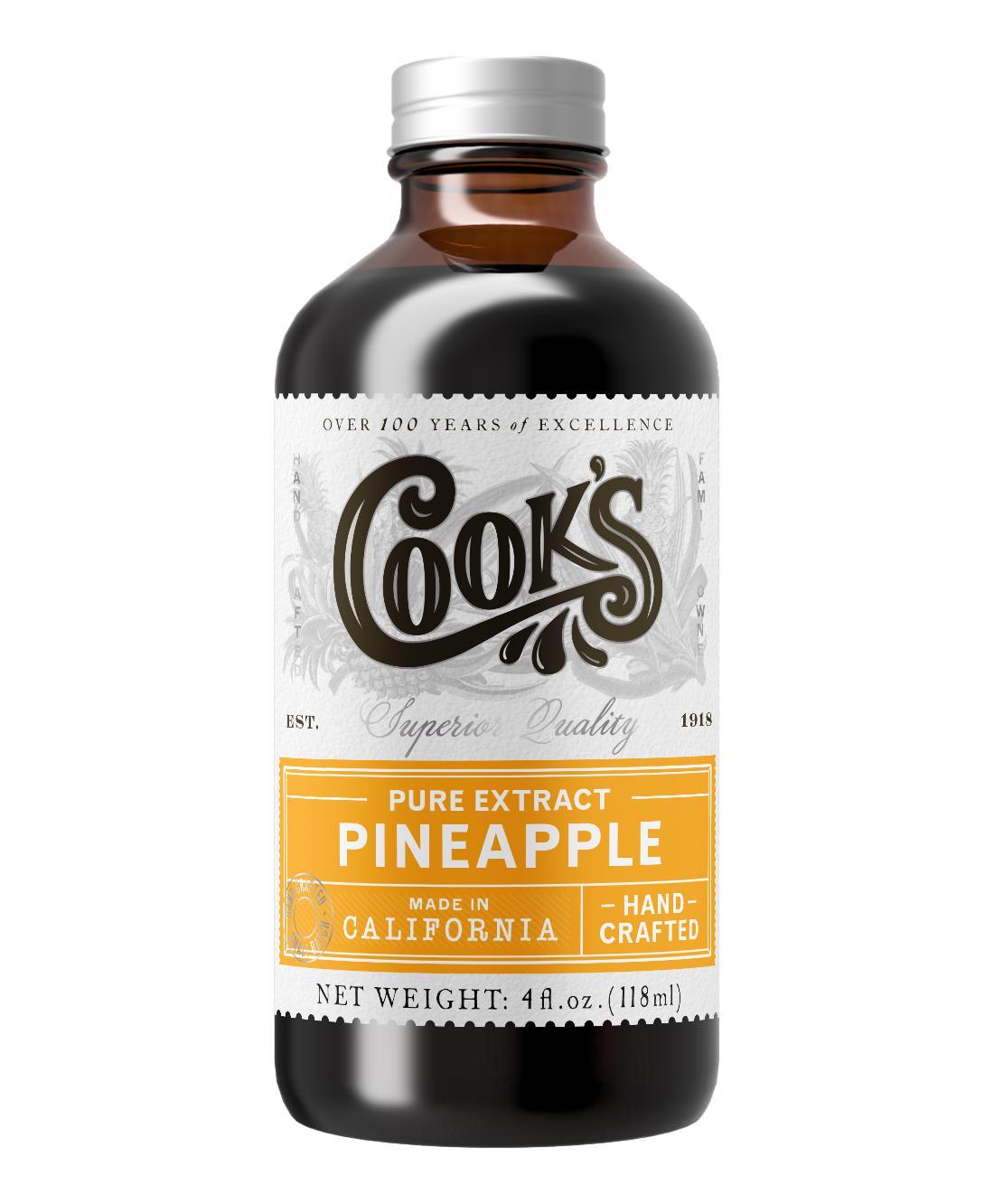 Cook's Pure Extracts (4oz)-Retail-Eclipse Chocolate Cook's Pure Extracts (4oz)-Retail-Eclipse Chocolate