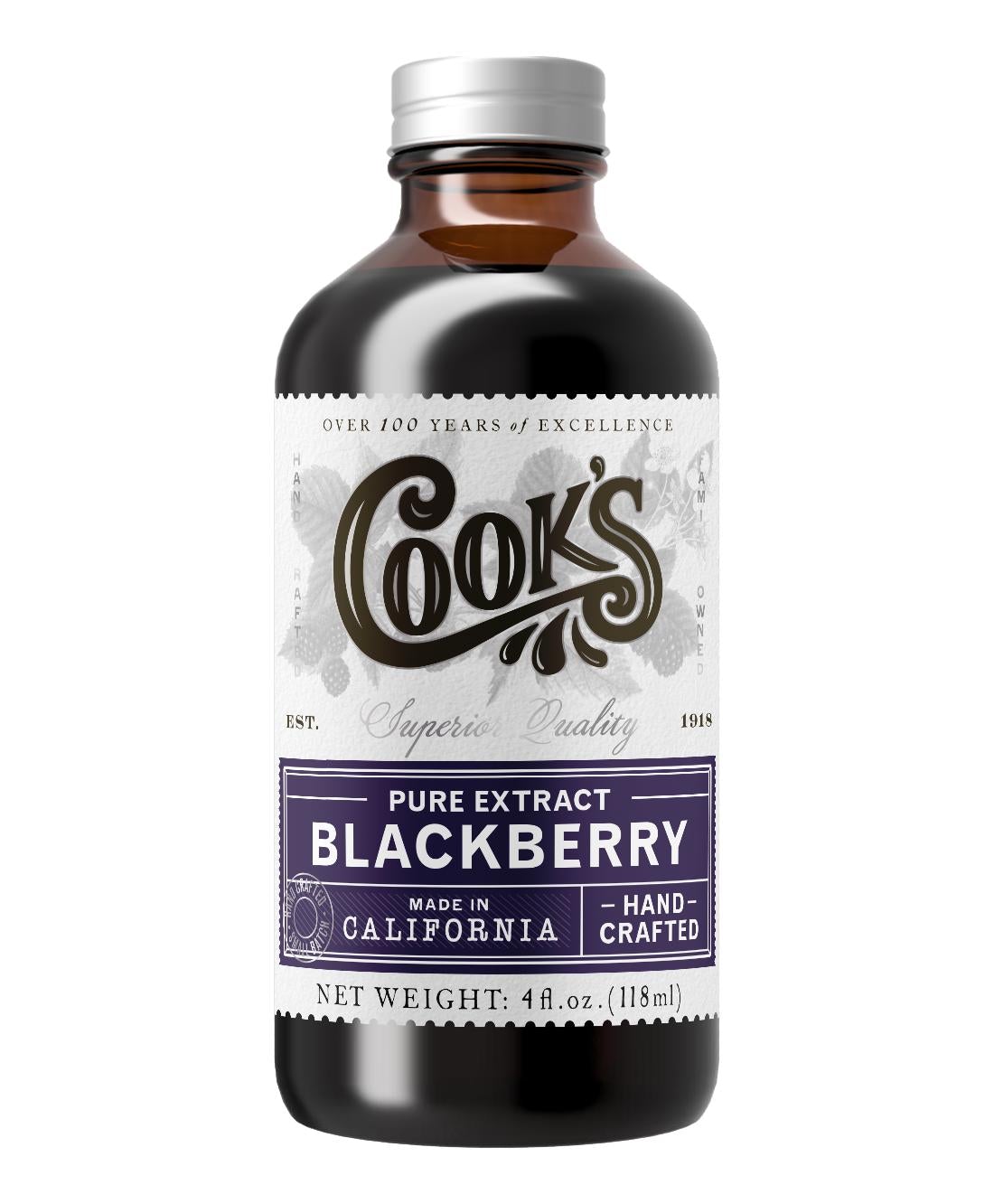 Cook's Pure Extracts (4oz)-Retail-Eclipse Chocolate Cook's Pure Extracts (4oz)-Retail-Eclipse Chocolate