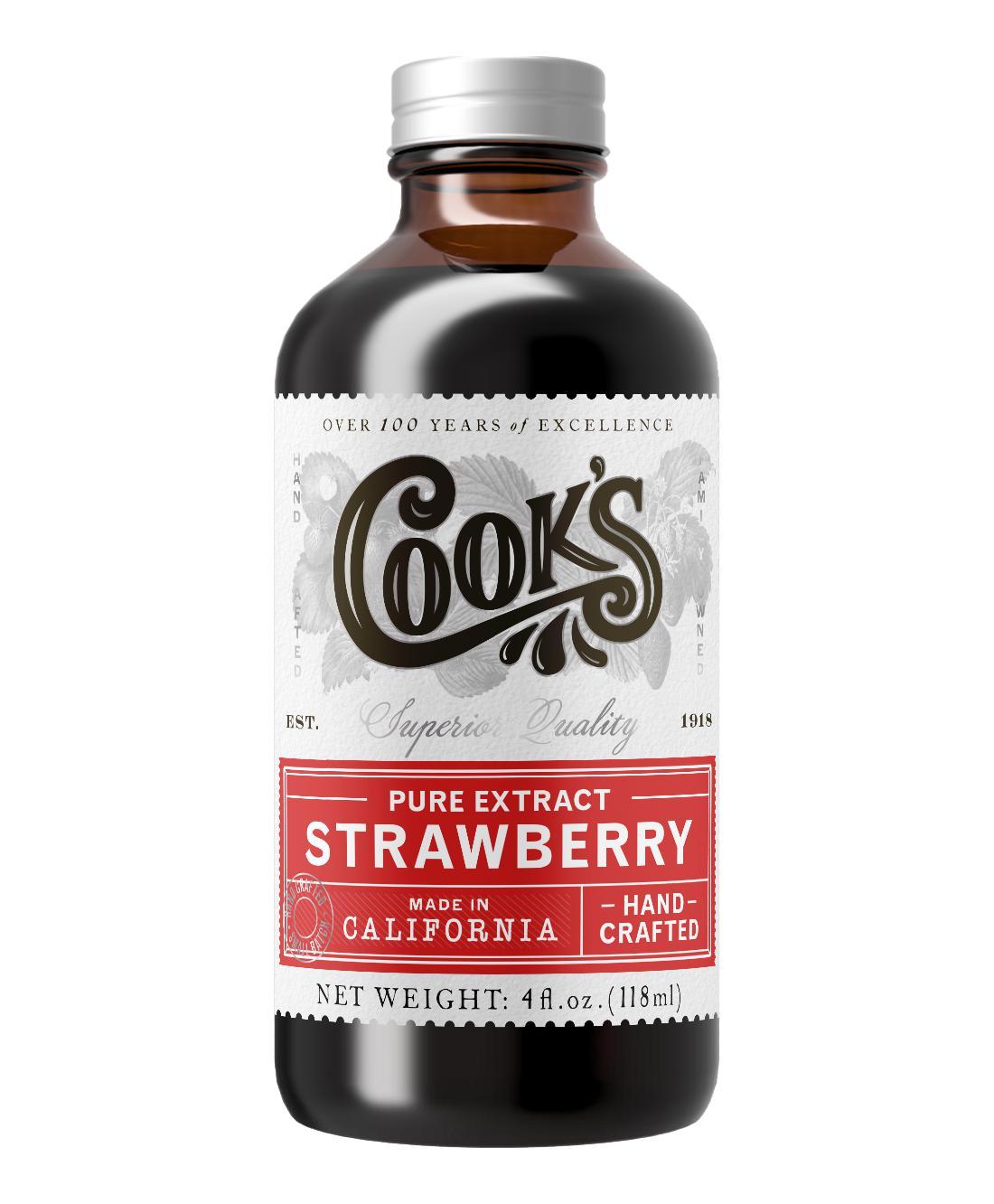 Cook's Pure Extracts (4oz)-Retail-Eclipse Chocolate Cook's Pure Extracts (4oz)-Retail-Eclipse Chocolate