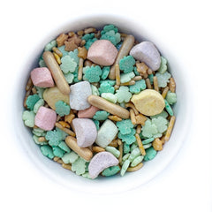 Spring Sprix, Seasonal Sprinkle Mix for Easter and St. Patrick's Day-Chocolate Bars-Eclipse Chocolate Spring Sprix, Seasonal Sprinkle Mix for Easter and St. Patrick's Day-Chocolate Bars-Eclipse Chocolate