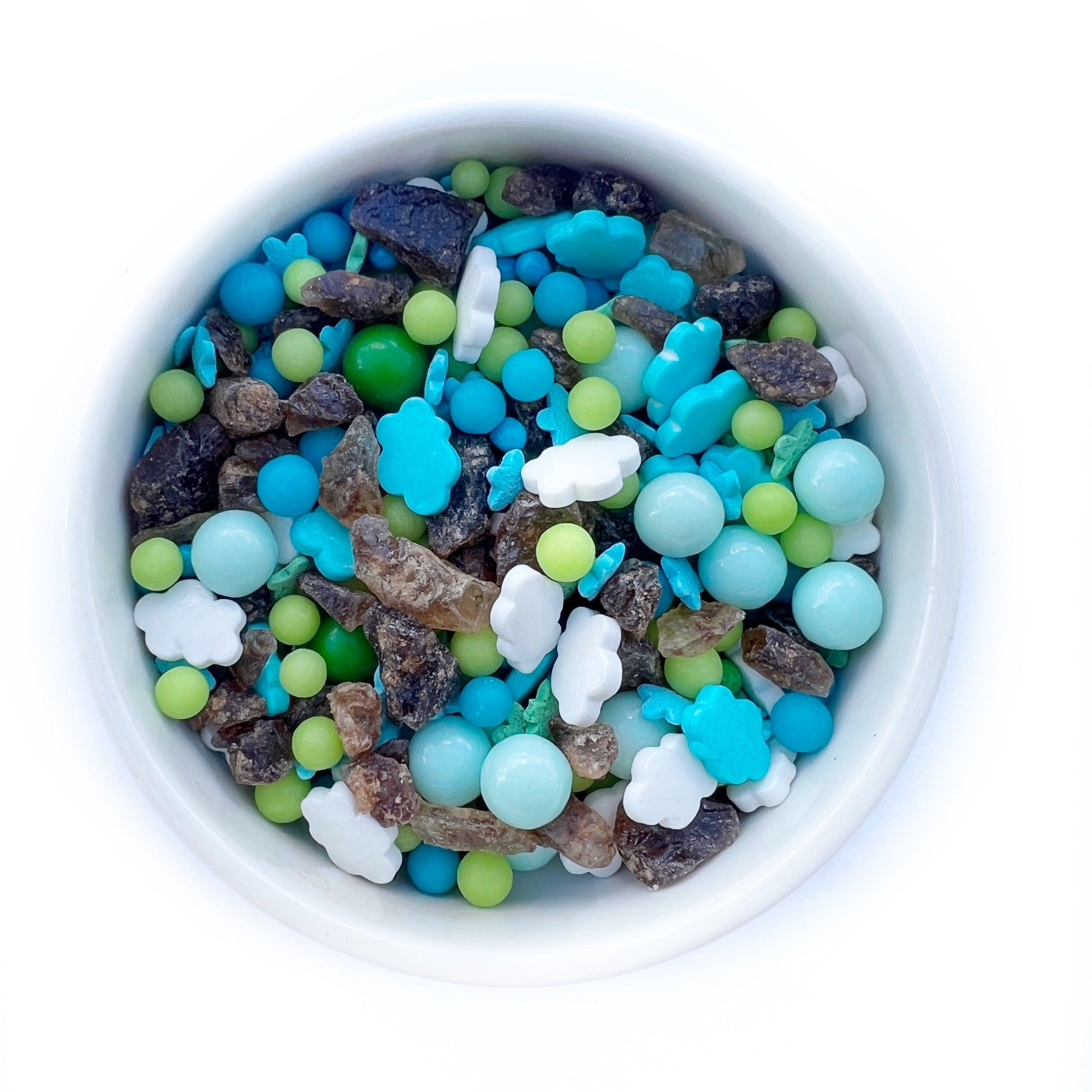 Spring Sprix, Seasonal Sprinkle Mix for Easter and St. Patrick's Day-Chocolate Bars-Eclipse Chocolate Spring Sprix, Seasonal Sprinkle Mix for Easter and St. Patrick's Day-Chocolate Bars-Eclipse Chocolate