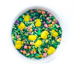 Spring Sprix, Seasonal Sprinkle Mix for Easter and St. Patrick's Day-Chocolate Bars-Eclipse Chocolate Spring Sprix, Seasonal Sprinkle Mix for Easter and St. Patrick's Day-Chocolate Bars-Eclipse Chocolate