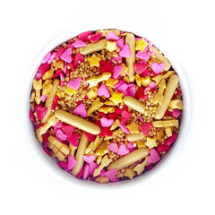 Valentine's Day Sprix Sprinkle Mix-Baking Chocolate, Infused Sugars, & Exotic Salts-Eclipse Chocolate Valentine's Day Sprix Sprinkle Mix-Baking Chocolate, Infused Sugars, & Exotic Salts-Eclipse Chocolate