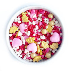 Valentine's Day Sprix Sprinkle Mix-Baking Chocolate, Infused Sugars, & Exotic Salts-Eclipse Chocolate Valentine's Day Sprix Sprinkle Mix-Baking Chocolate, Infused Sugars, & Exotic Salts-Eclipse Chocolate