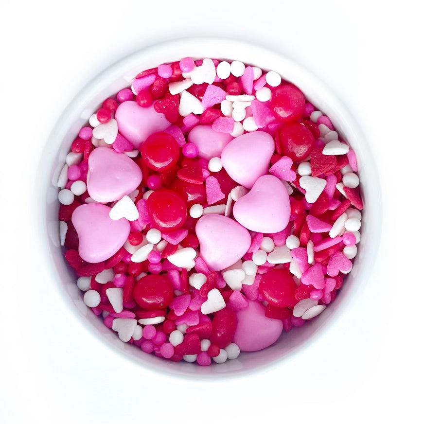 Valentine's Day Sprix Sprinkle Mix-Baking Chocolate, Infused Sugars, & Exotic Salts-Eclipse Chocolate Valentine's Day Sprix Sprinkle Mix-Baking Chocolate, Infused Sugars, & Exotic Salts-Eclipse Chocolate