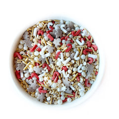 Winter Sprix, Seasonal Sprinkle Mix-Chocolate Bars-Eclipse Chocolate Winter Sprix, Seasonal Sprinkle Mix-Chocolate Bars-Eclipse Chocolate