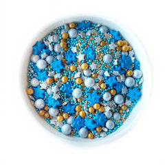 Winter Sprix, Seasonal Sprinkle Mix-Chocolate Bars-Eclipse Chocolate Winter Sprix, Seasonal Sprinkle Mix-Chocolate Bars-Eclipse Chocolate