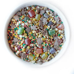 Winter Sprix, Seasonal Sprinkle Mix-Chocolate Bars-Eclipse Chocolate Winter Sprix, Seasonal Sprinkle Mix-Chocolate Bars-Eclipse Chocolate