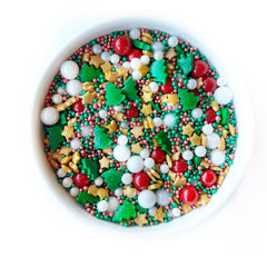 Winter Sprix, Seasonal Sprinkle Mix-Chocolate Bars-Eclipse Chocolate Winter Sprix, Seasonal Sprinkle Mix-Chocolate Bars-Eclipse Chocolate