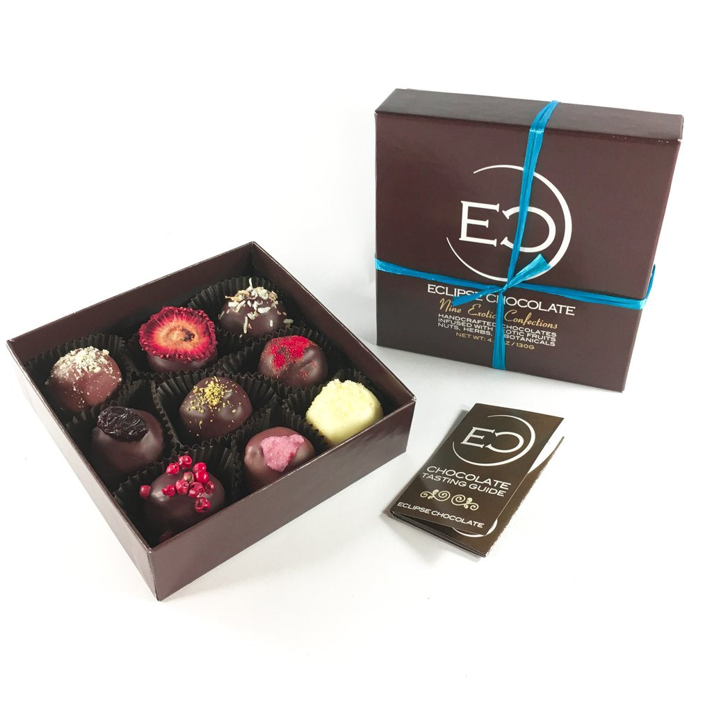 Exotic Chocolate Truffles, Box of 2 / Box of 1-Chocolate-Eclipse Chocolate