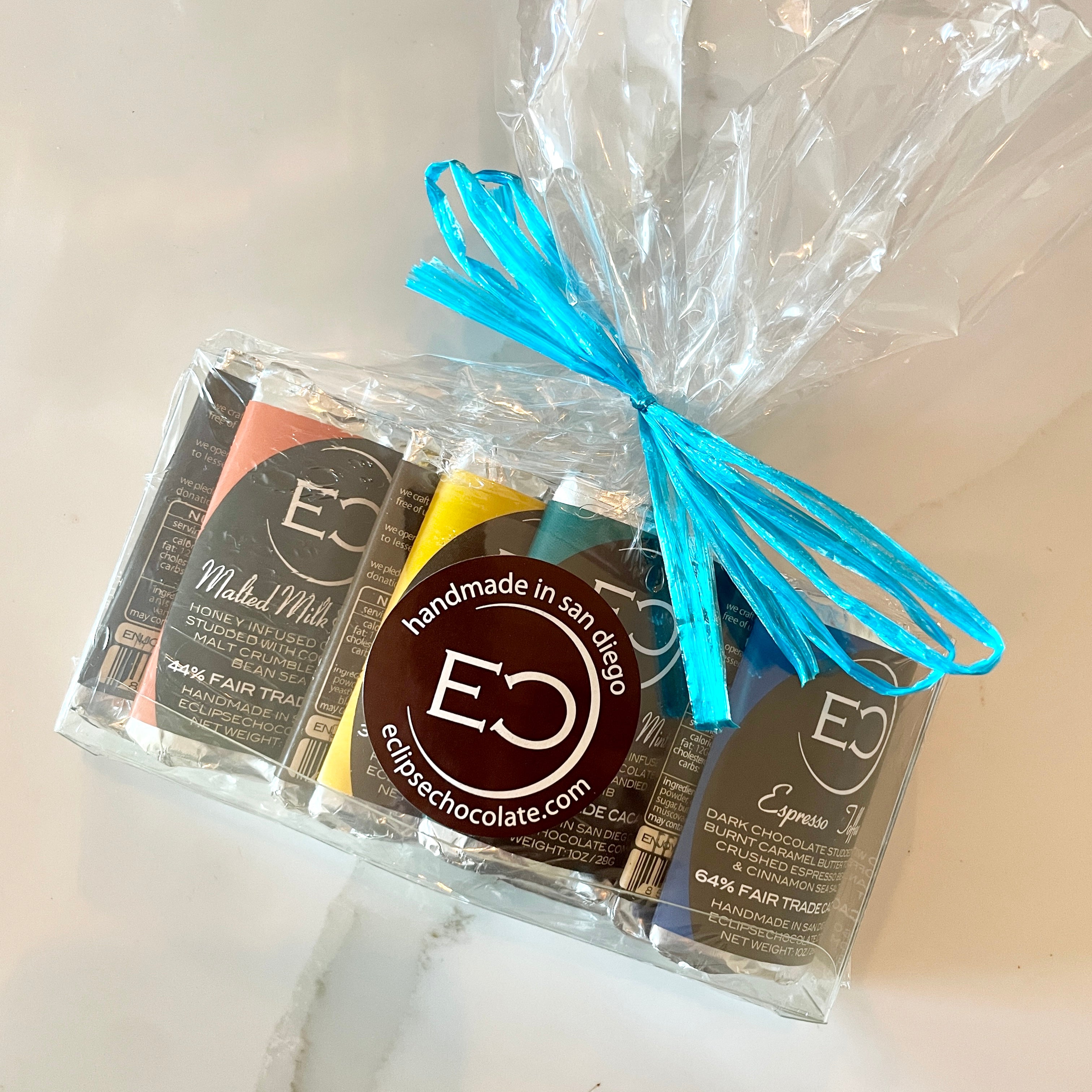 Deluxe Chocolate Bar Tasting Set (8 oz)-Chocolate-Eclipse Chocolate