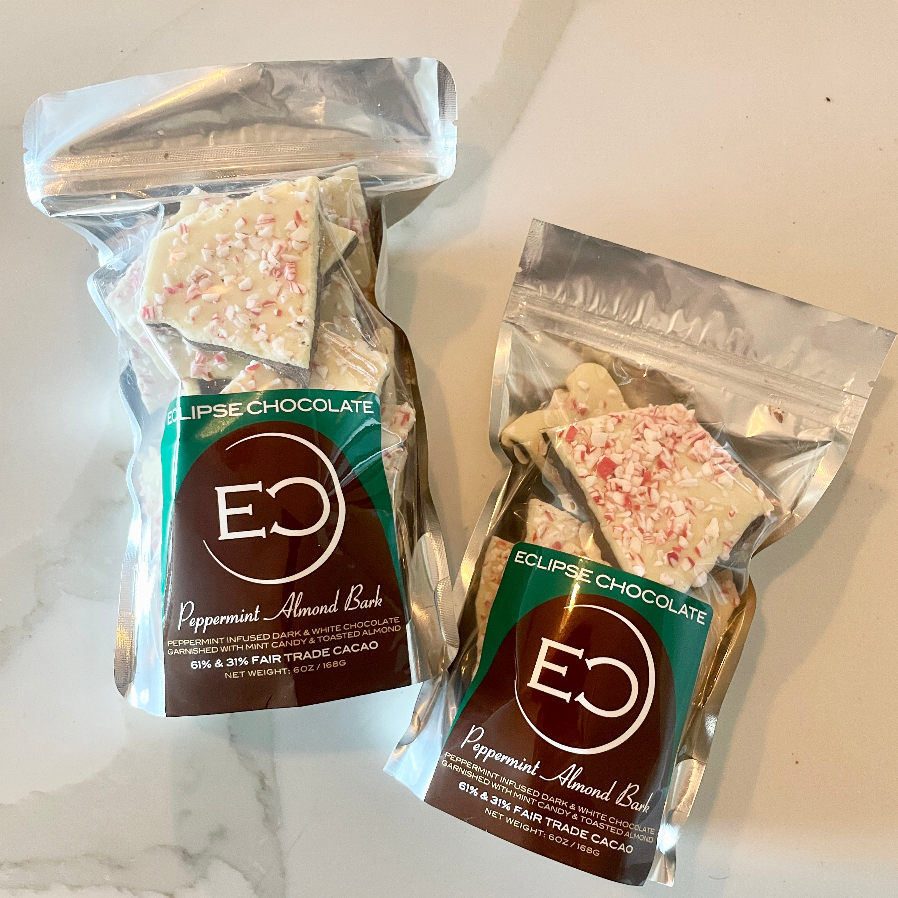 Holiday Barks: Peppermint, Gingerbread, & Pumpkinseed-Eclipse Chocolate