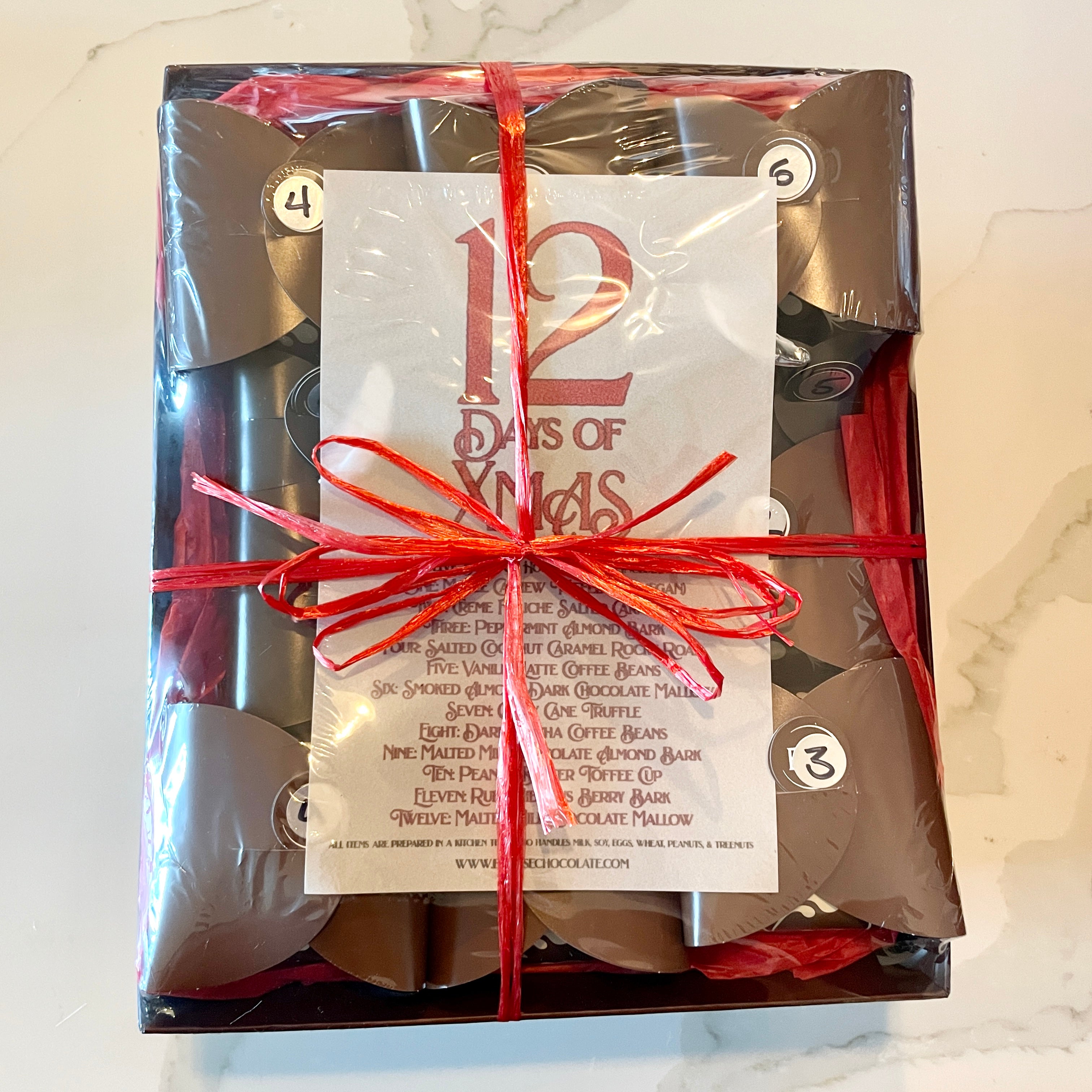 Twelve Days of Xmas Stocking Stuffer Set-Chocolate-Eclipse Chocolate