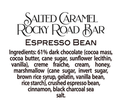 Salted Caramel Rocky Road Bar