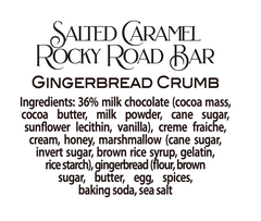 Salted Caramel Rocky Road Bar