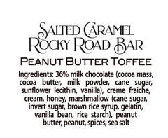 Salted Caramel Rocky Road Bar