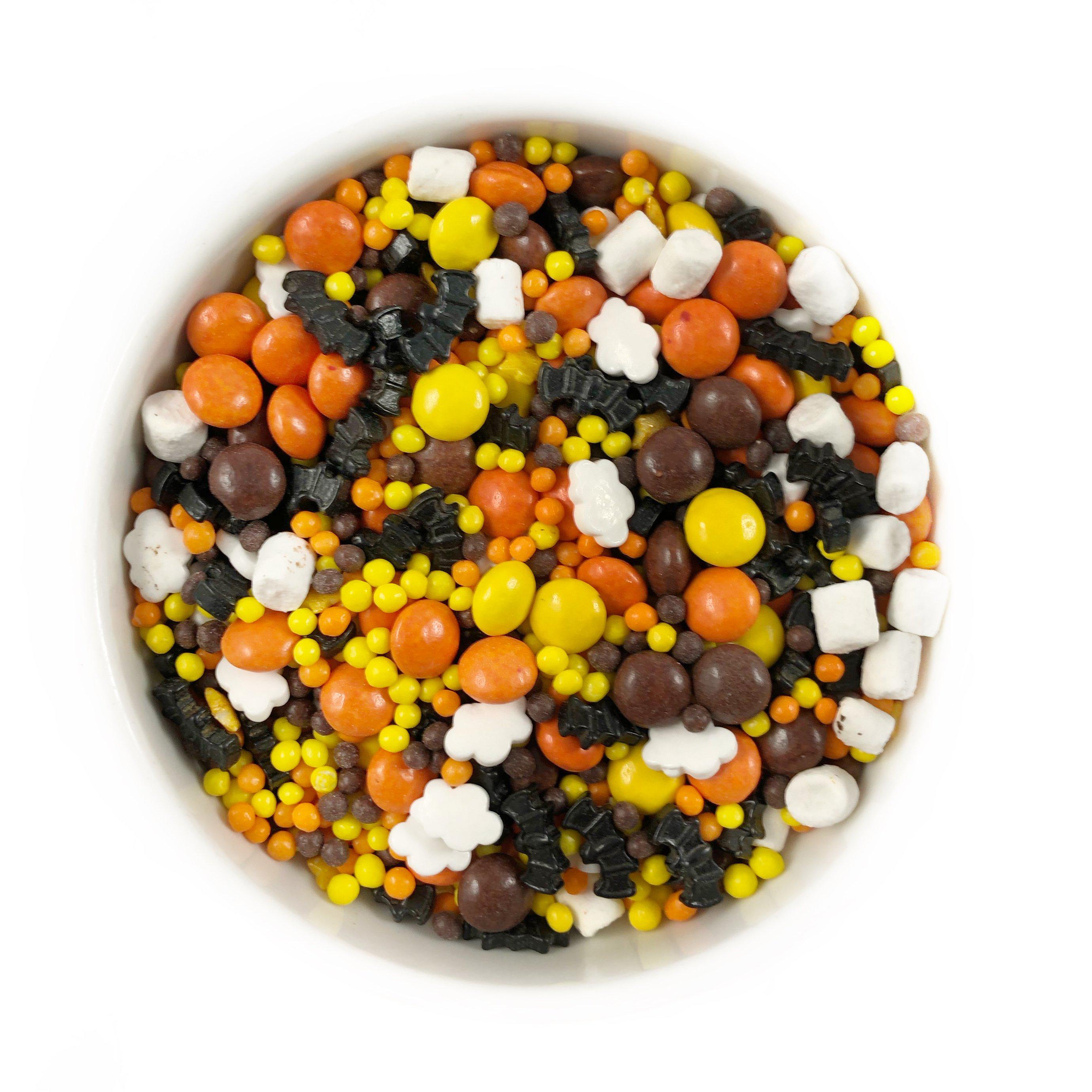 Halloween & Autumn Sprix, Seasonal Sprinkle Mix-Chocolate Bars-Eclipse Chocolate