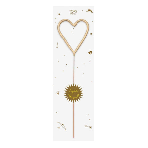Big Golden Sparkler Wand Heart-Grocery-Eclipse Chocolate