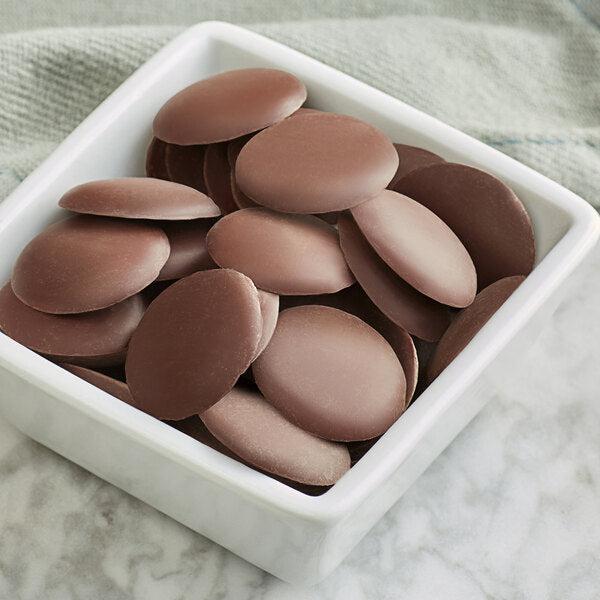 Guittard 25 lb. Lever du Soleil 61% Semi-Sweet Wafers-Chocolate-Eclipse Chocolate