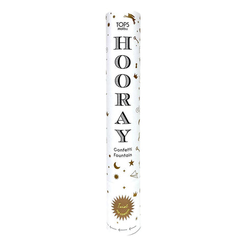 HOORAY Confetti Fountain-Retail-Eclipse Chocolate