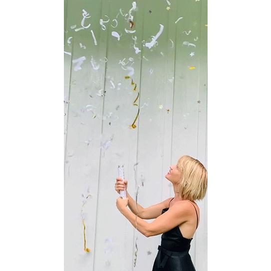 HOORAY Confetti Fountain-Retail-Eclipse Chocolate