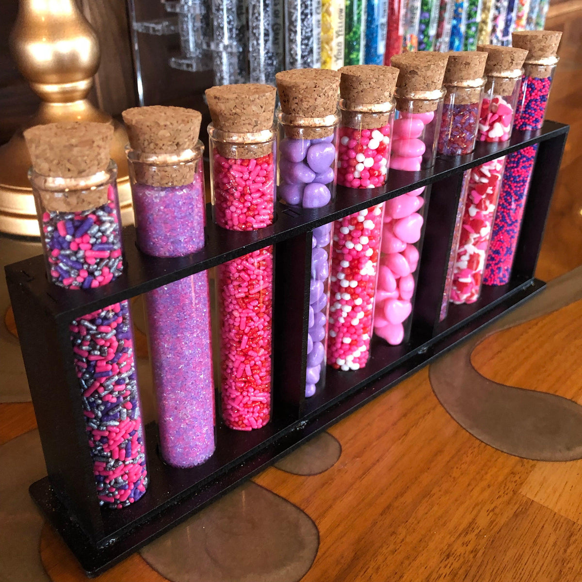 Love Laboratory Sprinkle Set with Apothecary Stand-Chocolate Bars-Eclipse Chocolate
