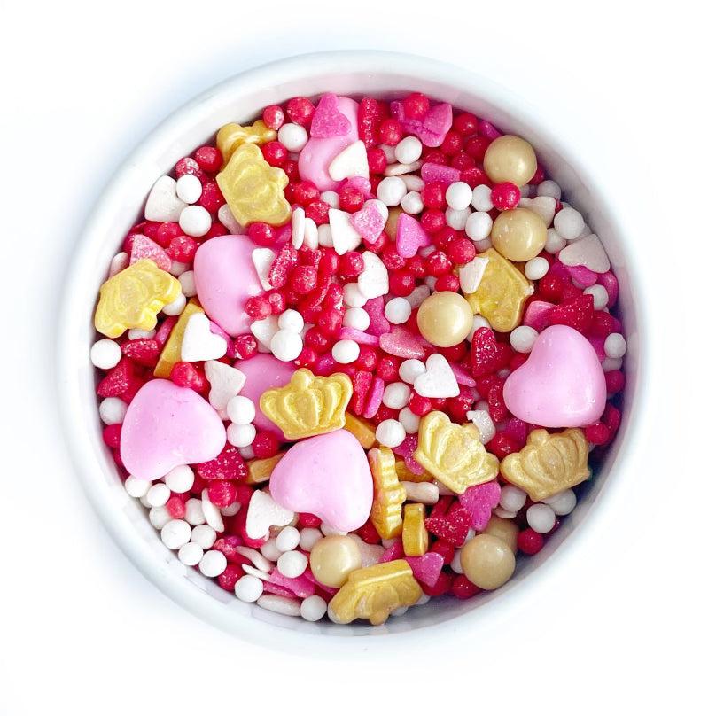 Valentine's Day Sprix Sprinkle Mix-Baking Chocolate, Infused Sugars, & Exotic Salts-Eclipse Chocolate